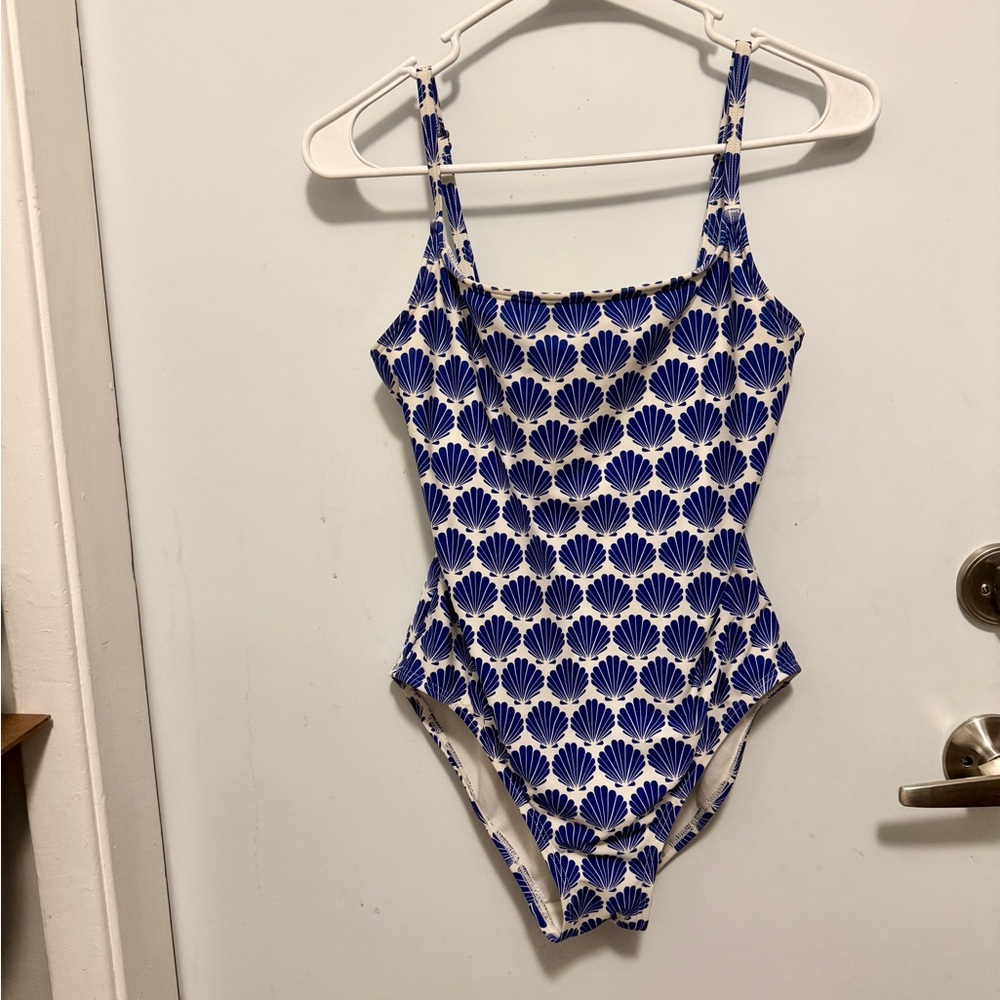 Kate Spade Scallop One-Piece